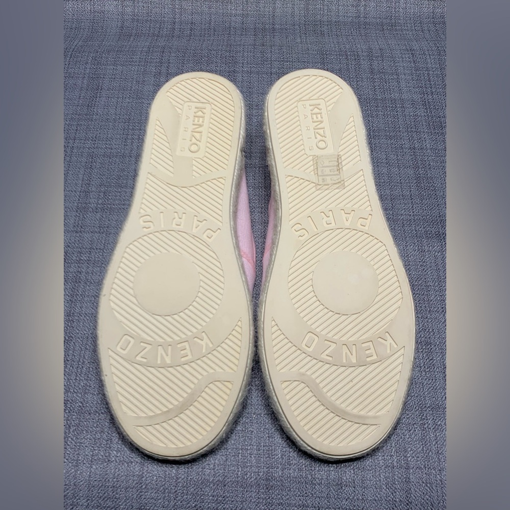 Kenzo Boke Flower Espadrille Flats Rose Clair Size US 5.5 - Picture 5 of 7